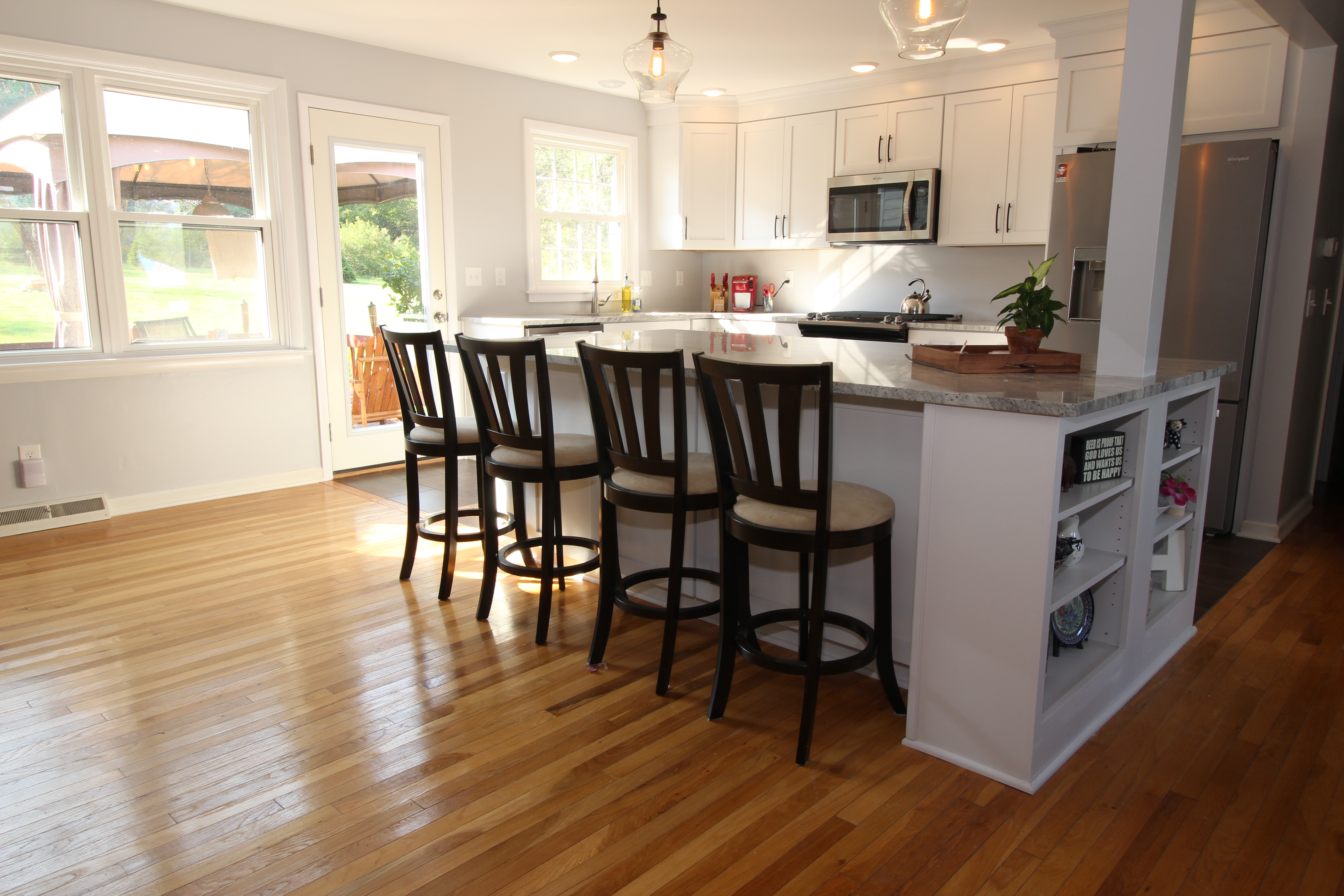 Renovated kitchen