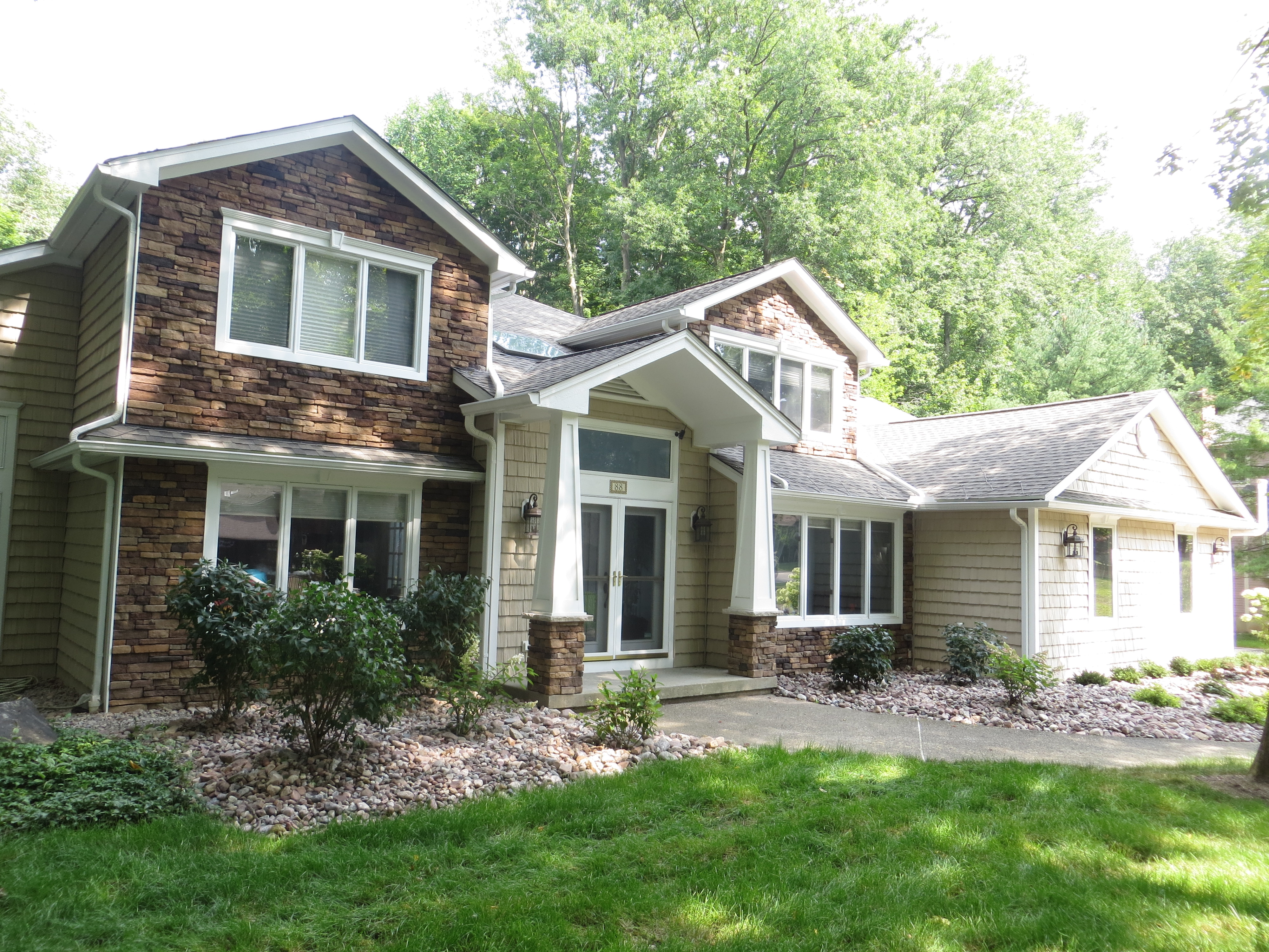 Exterior renovation in Orchard Park, NY